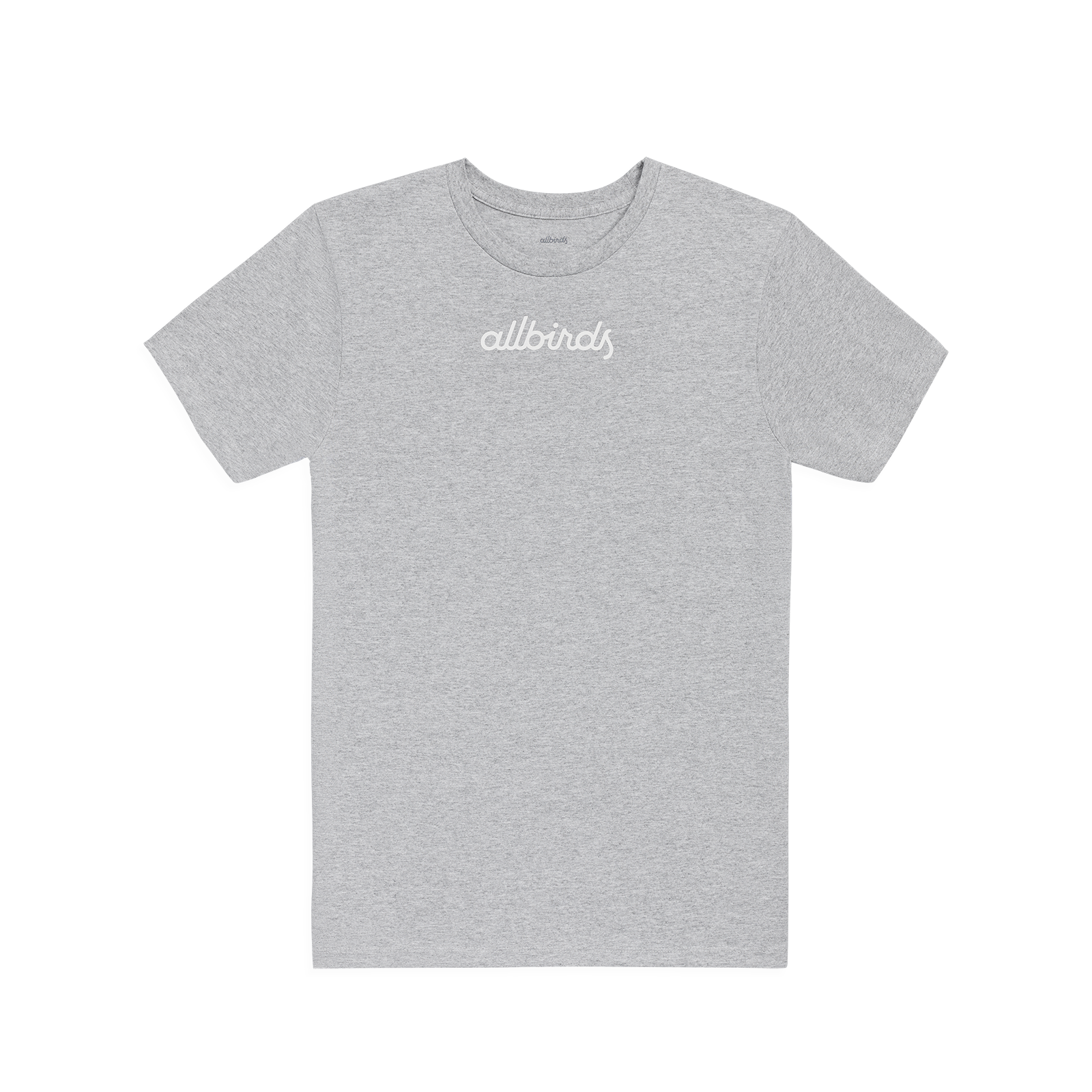 Men's Recycled Tee - Logo - Heathered Grey