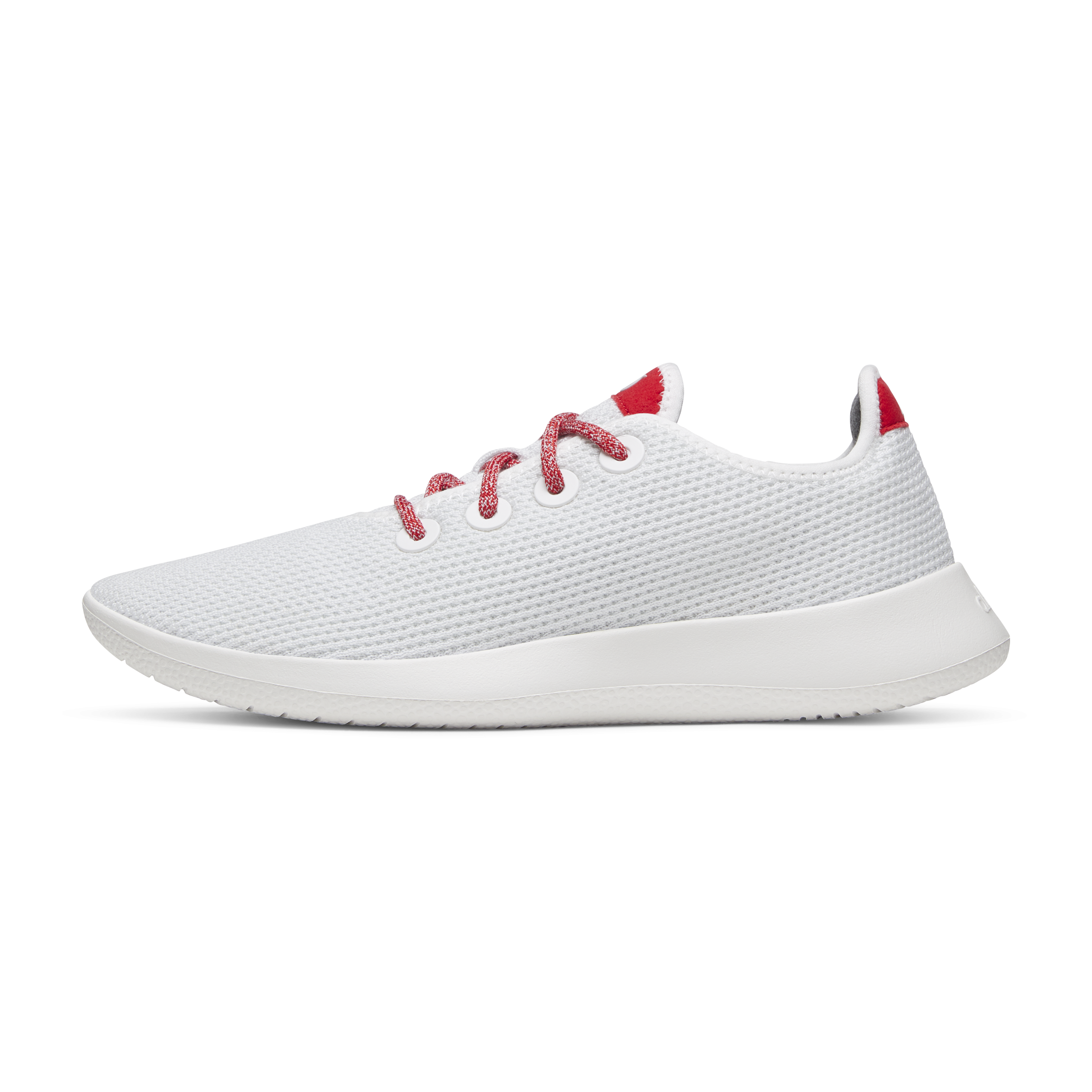 Men's Tree Runner - Blizzard/Bold Red (Blizzard Sole)