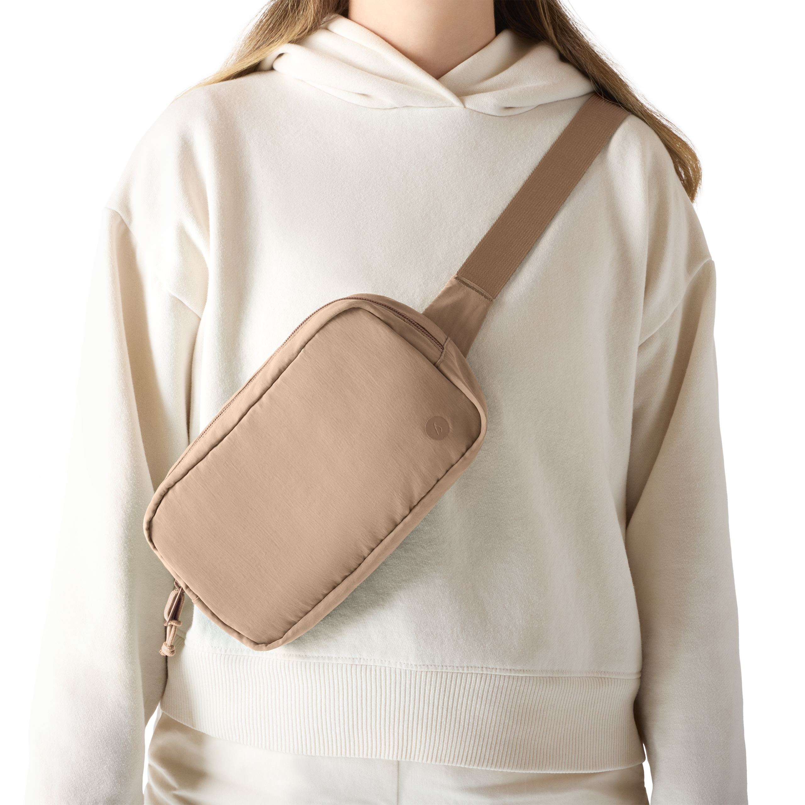 Recycled Belt Bag - Rugged Beige - Image 5