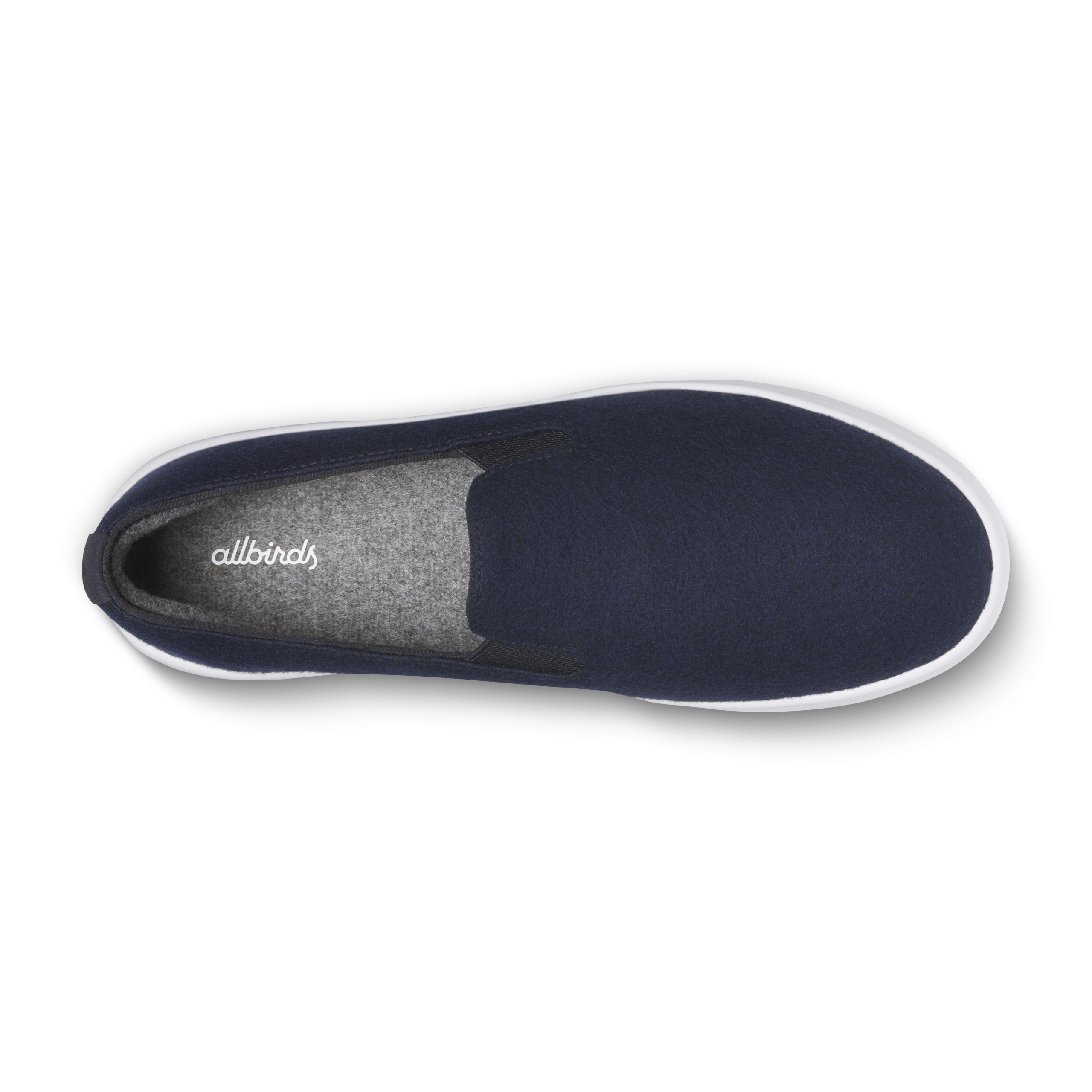 Women's Wool Cruiser Slip On - Dark Navy (Blizzard Sole) - Image 3