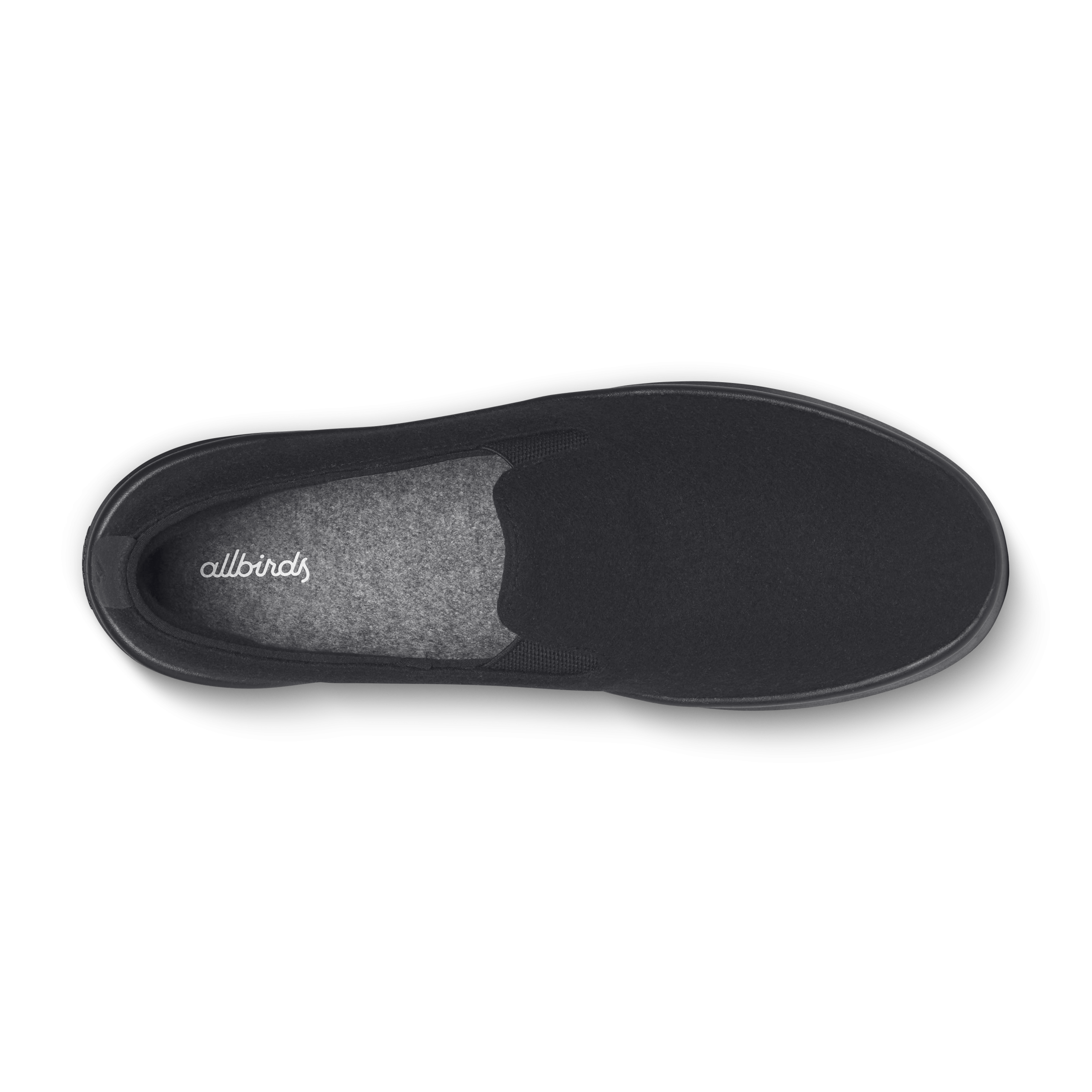 Women's Wool Cruiser Slip On - Natural Black (Natural Black Sole) - Image 3