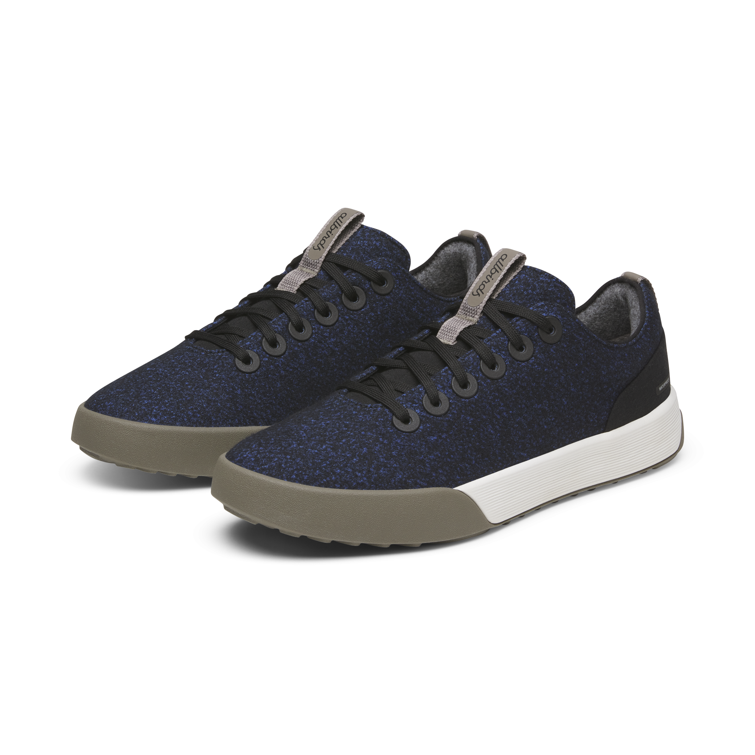 Women's Wool Cruiser Waterproof - Royal Blue/Natural Black (Barely Grey Sole) - Image 5