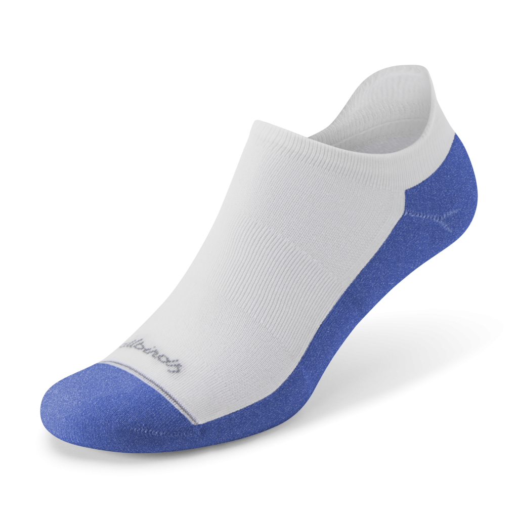 Anytime Ankle Sock - Blizzard/Royal Blue