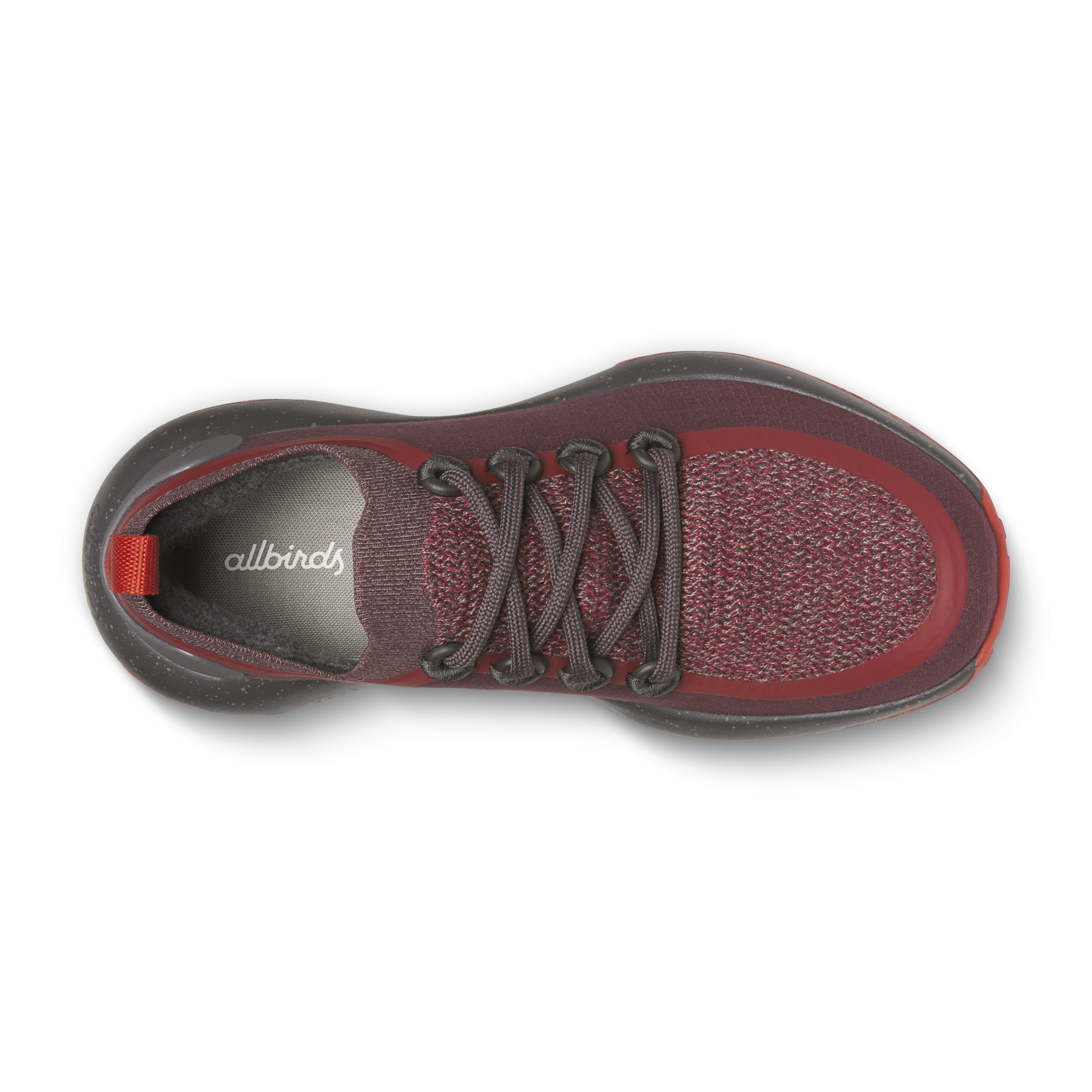 Men's Trail Runners - Deep Red (Dark Anthracite Sole) - Image 3